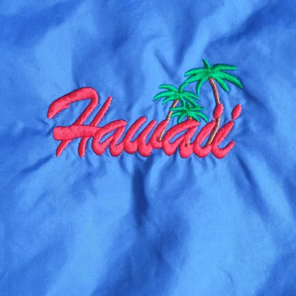 Vintage 80's 90's Couple's Set Windbreaker Size Medium Destination Souvenir - Picture 2 of 9